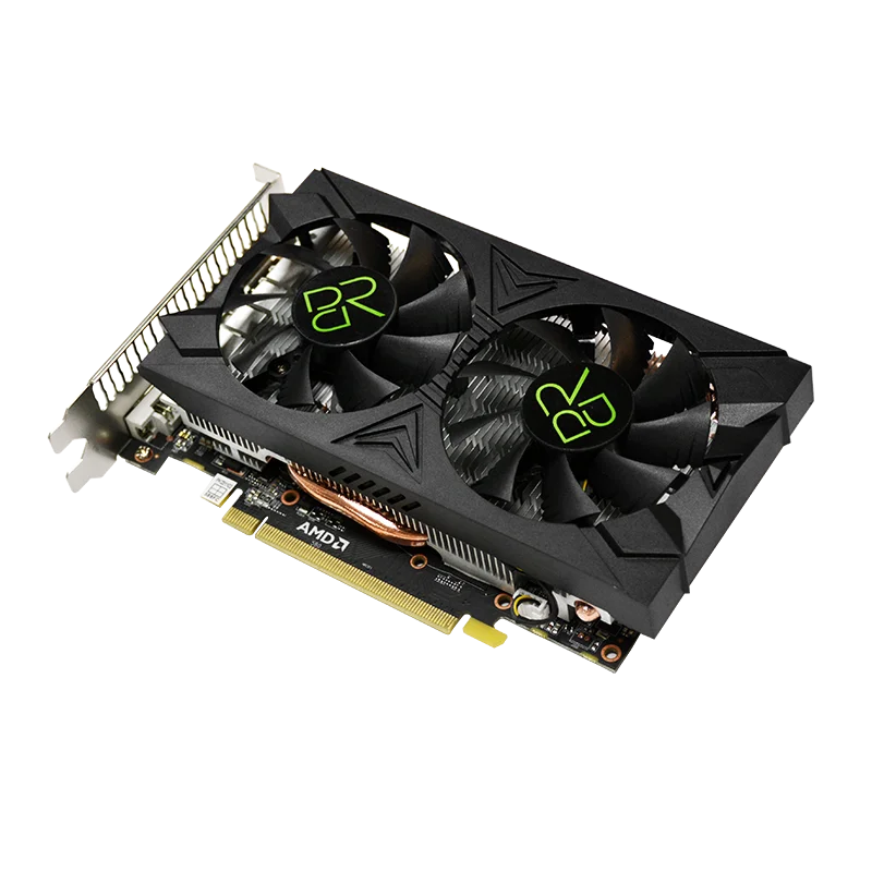 Ventilador de refrigeración con tubería caliente, multipuerto, DP,DIV,HPMI RX 580, 8GBgddr5, GPU de 256 bits, tarjeta gráfica para juegos de