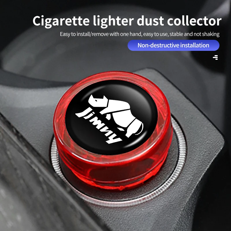 Car Cigarette Lighter Cover Dustproof Cap Decoration Plug For Suzuki Jimny jb64 jb74 jb43 jb53 jb32