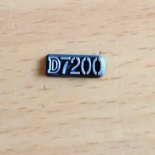 New Original Number Logo Replacement For Nikon D7200 Camera Label  Part