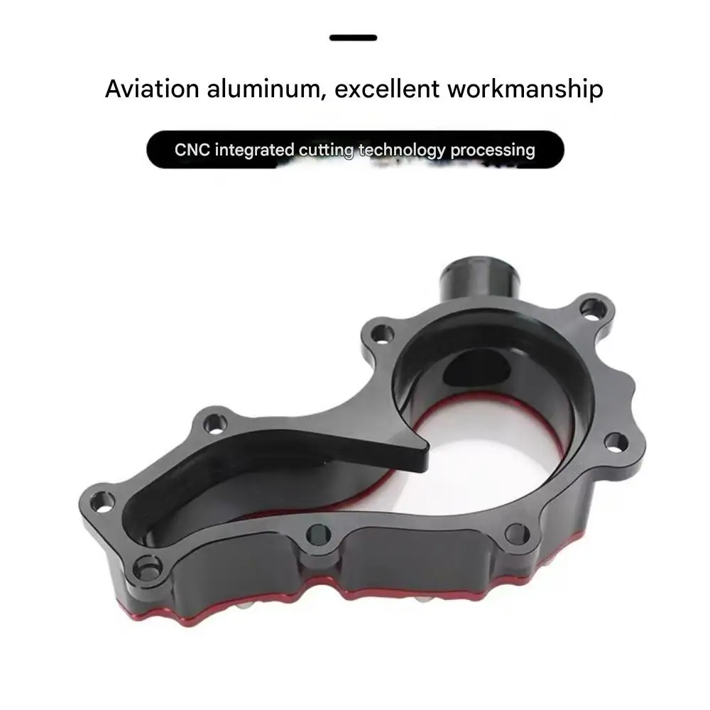 For ZONTES 703RR/R 703F/T modified transparent water pump cover aluminum alloy water cooling cover coolant decorative cover