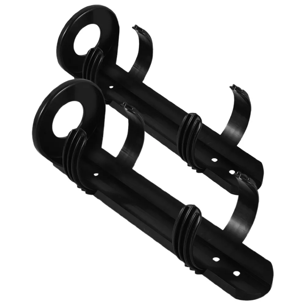 

2pcs Fire Extinguisher Holder Car Bracket Mount Kit Secure Universal Access PVC Brackets Automotive Accessories RV