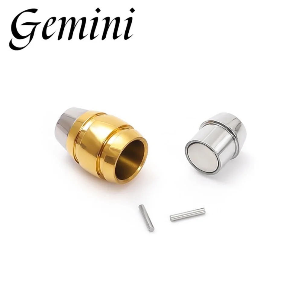 5Pcs 316L Stainless Steel Magnetic Clasps 5mm for Anti-static Silicone Bracelet Accessories DIY Jewellery Making Supplies
