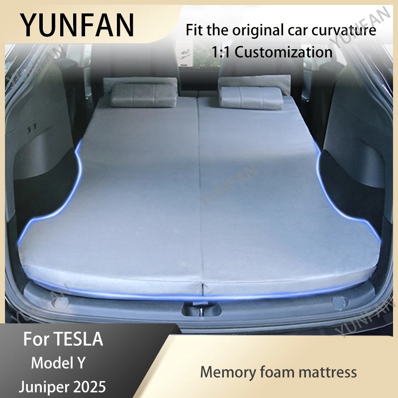 

Для Tesla Model Y Juniper 2025 автомобильный матрас для кемпинга, артефакт для сна, путешествия, высококачественный губчатый матрас