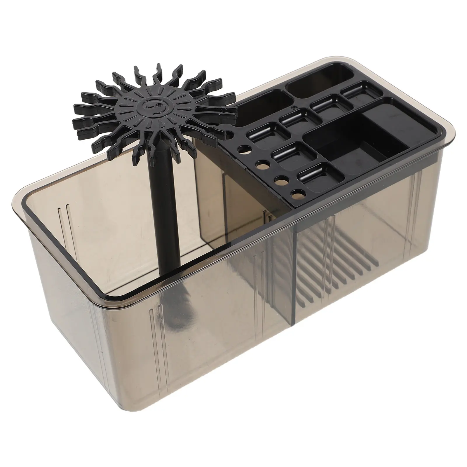Multi-Purpose Plastic Hanging Brush Pen Holder for Calligraphy Painting Brushes Ink Pigment Storage Desktop Decor Organizer
