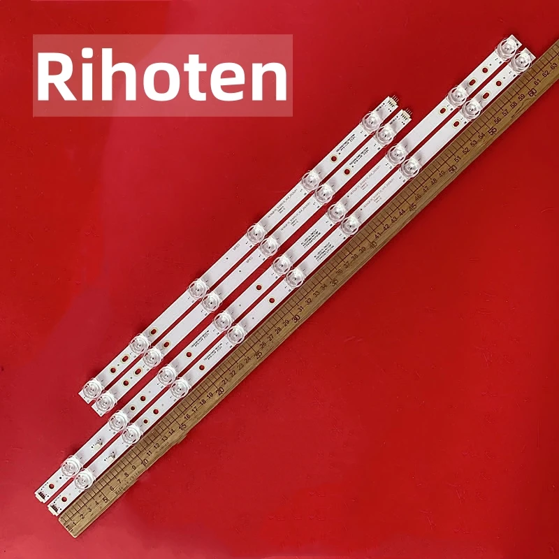 

5/10 комплектов светодиодных лент для 55p715 55p725 55S446 55S435 55S431 55P615 55G62 55A464 55F8 55F9 4C-LB5515-HR04J 55HR330M15A0 15LED