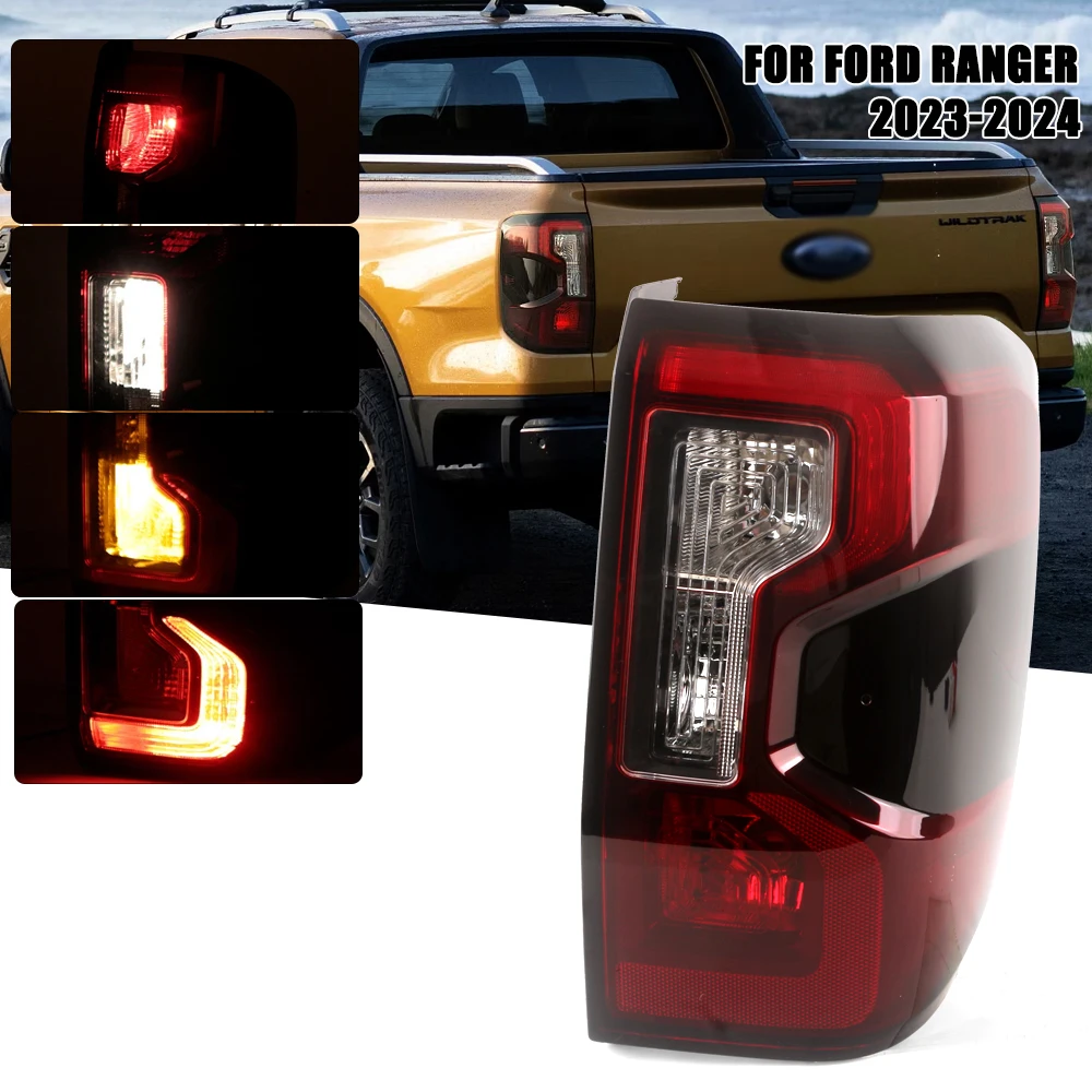 

Светодиодный задний фонарь для Ford Ranger T9 2022 2023 2024, пикап, автомобильный сигнал, стоп-сигнал, бампер, сигнальная лампа