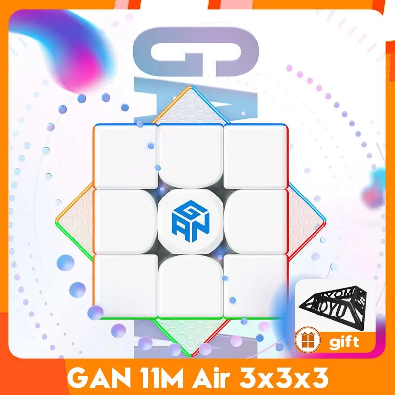 [GAN 11M Air 3x3x3 Magnetic Magic] Speed 11 Duo Cube Professional GAN11 Magnets Puzzle 11 M Toys For Children Kids