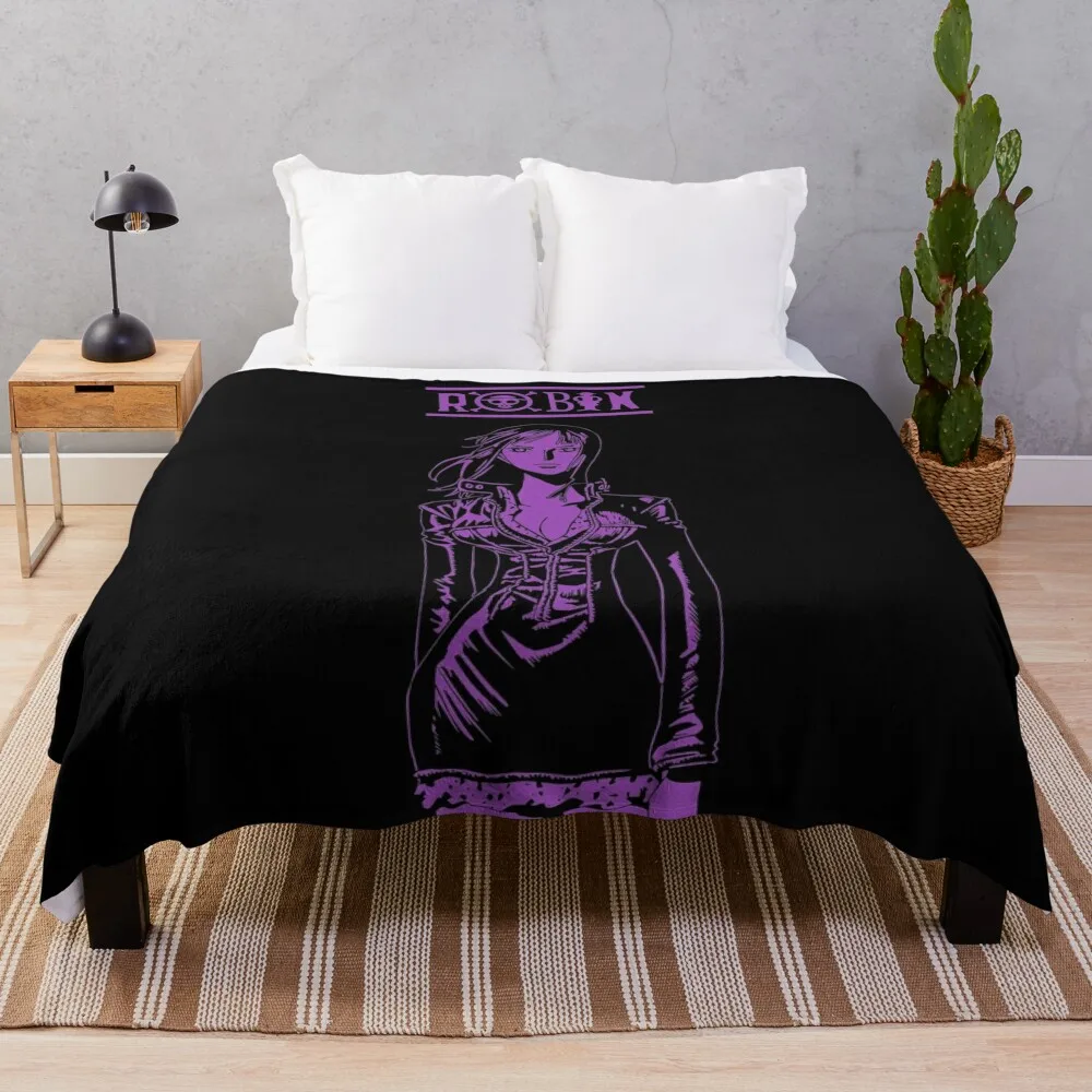 

Nico Robin Throw Blanket Personalized Gift Luxury St Blankets