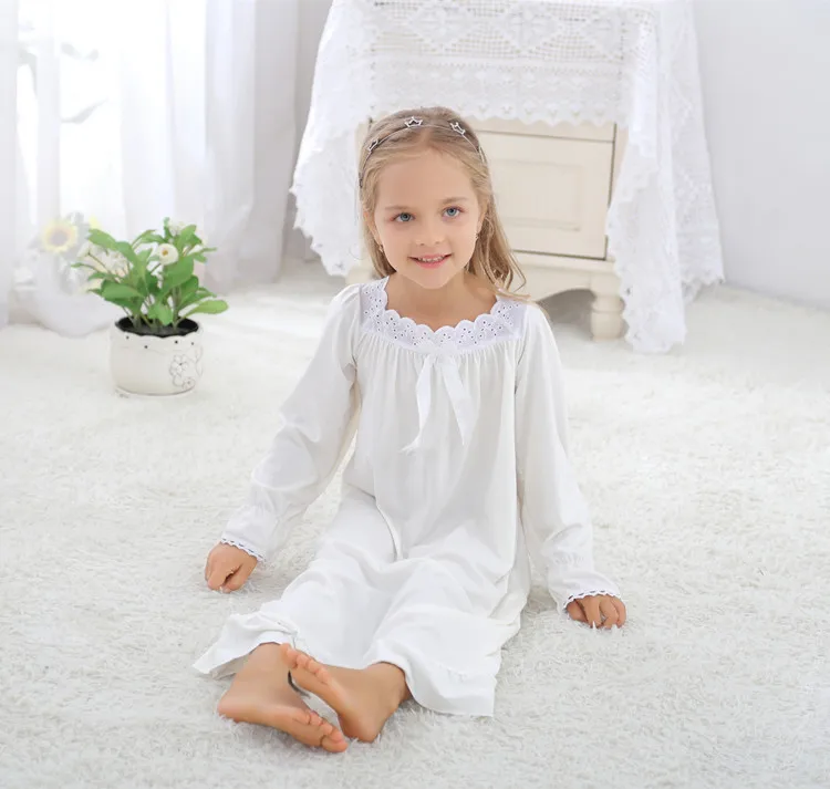 Mother Kids Pajamas For Girls Nightgowns Lace Mother Daughter Dresses Mother And Daughter Clothes Baby Girls Pajamas Christmas
