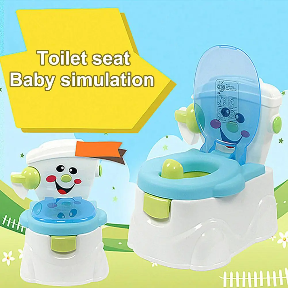 Children Toilet with Lid Detachable Drawer Separation Type Large Capacity Outdoor Portable 3-in-1 Toddler Potty Training Seat