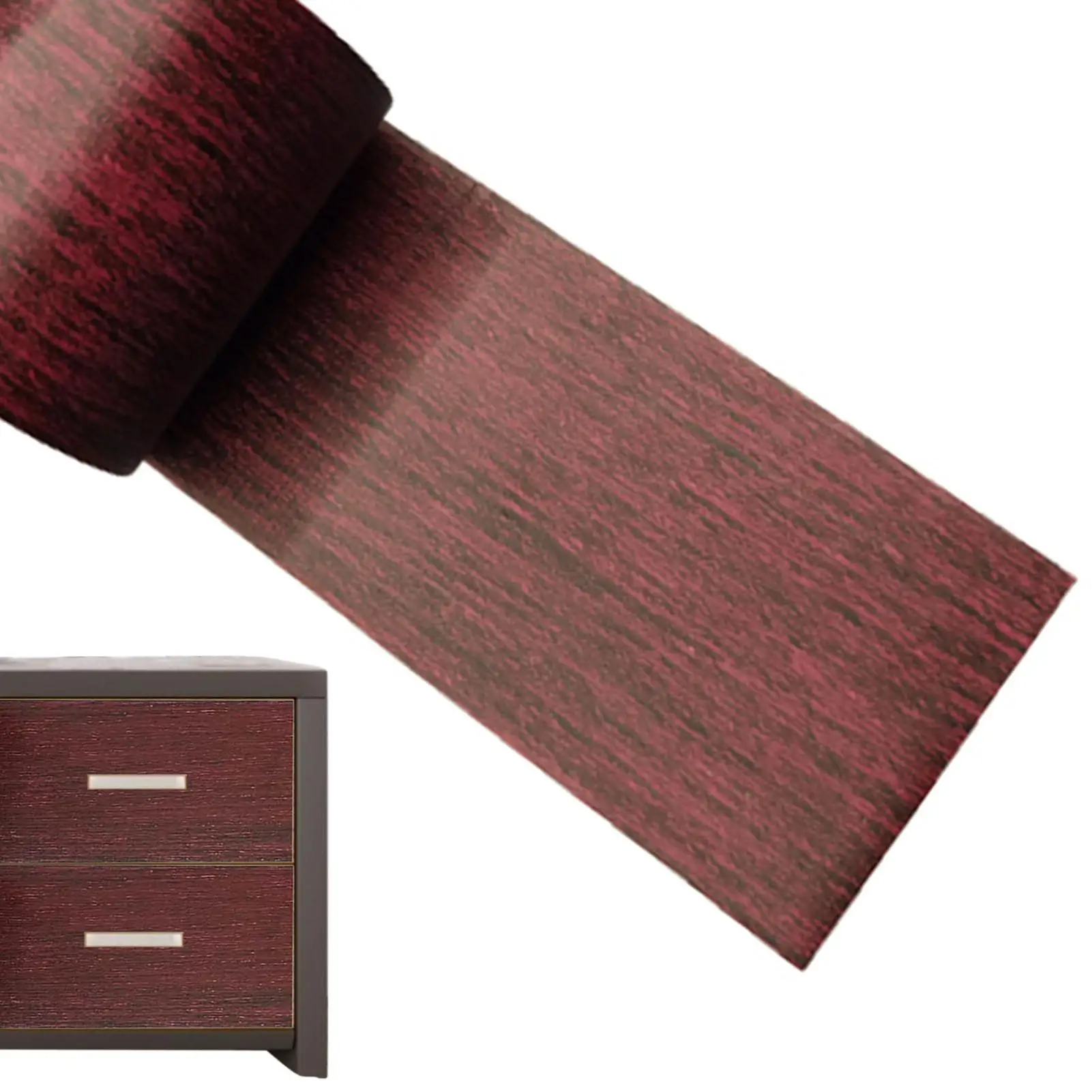 Realistic Wood Grain Repair Adhensive Duct Tape 4.5M/Roll Waterproof Floor Furniture Renovation Skirting Line Sticker DIY Table