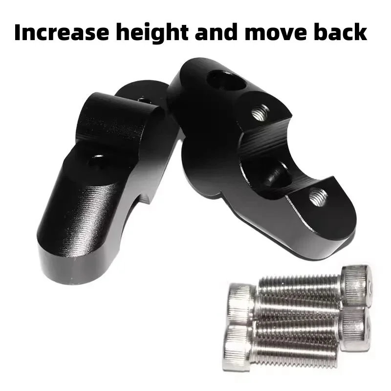 【Supreme quality】For  450CL-C Handlebar Extender Raised 30mm Rearward 25mm Vehicle-Specific Accessories