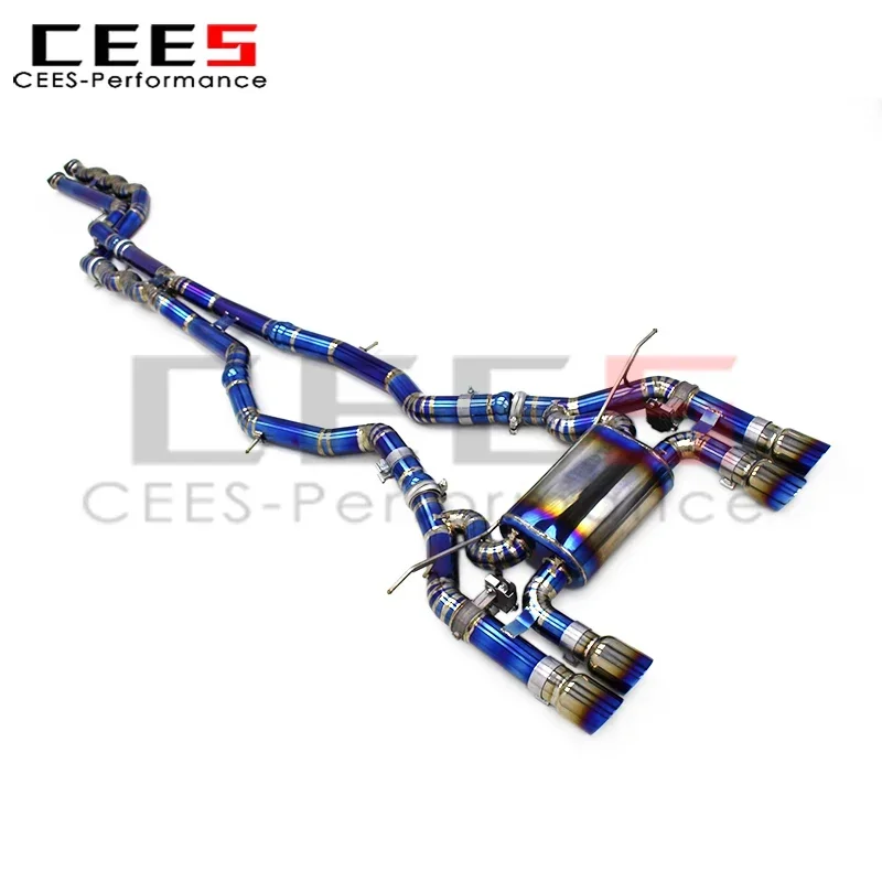 

Cees Valved Sport Выхлопная система Catback для BMW M3/M4 F80/F82 F8X 3.0T 2015-2019 Автомобильная труба глушителя Valvetronic