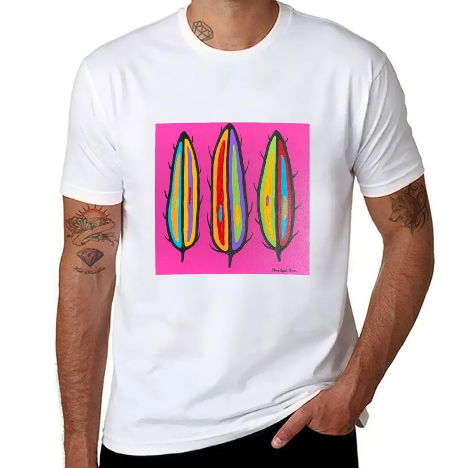 

Feathers T-Shirt printed t shirts for man t shirt man designer T-Shirt
