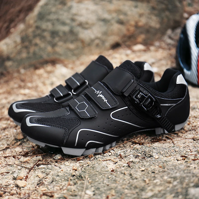 

Summer new mountain professional cycling shoes unisex comfortable road bike lock shoes hard soled casual assistive riding shoes