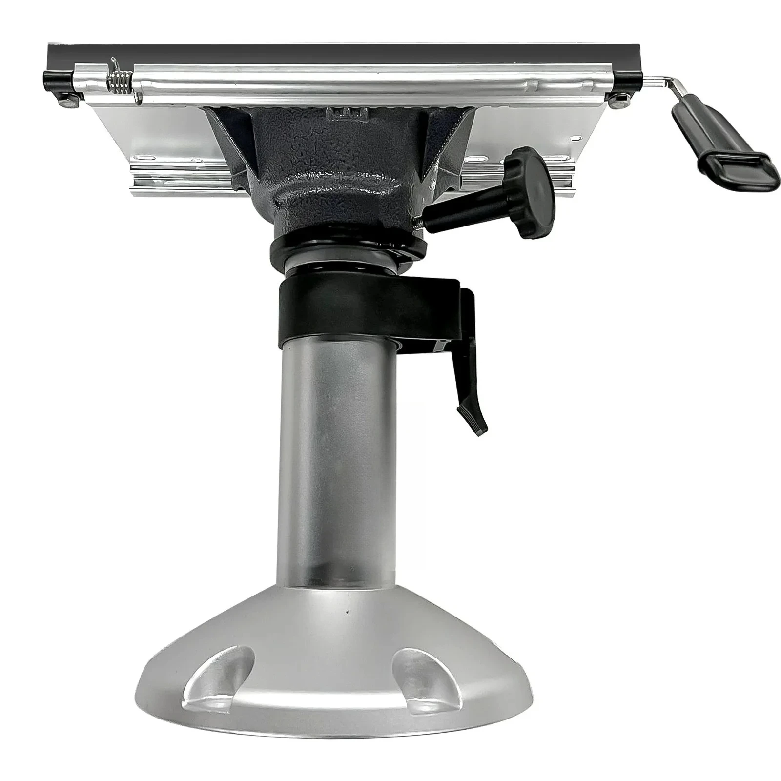 

Customizable Marine Aluminium Alloy Boat Seat Pedestal Stand Base Adjustable Slide