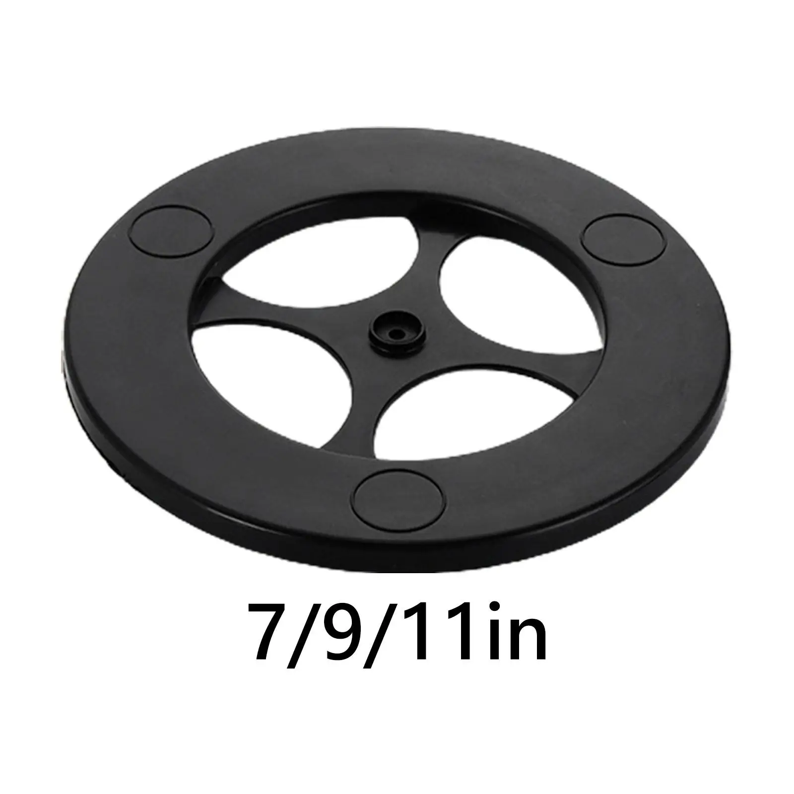 

Turntable Organizer 360 Degree Rotating Tray Smooth Flexible Convenient Accessories Rotating Swivel for Cake Spice