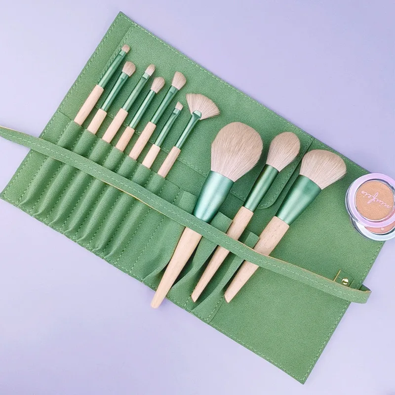 XJINGMakeup Brushes Set Tool Cosmetic Powder Eyeshadow Foundation Blush Blending Beauty Make Up Brush With Bucket Maquiage