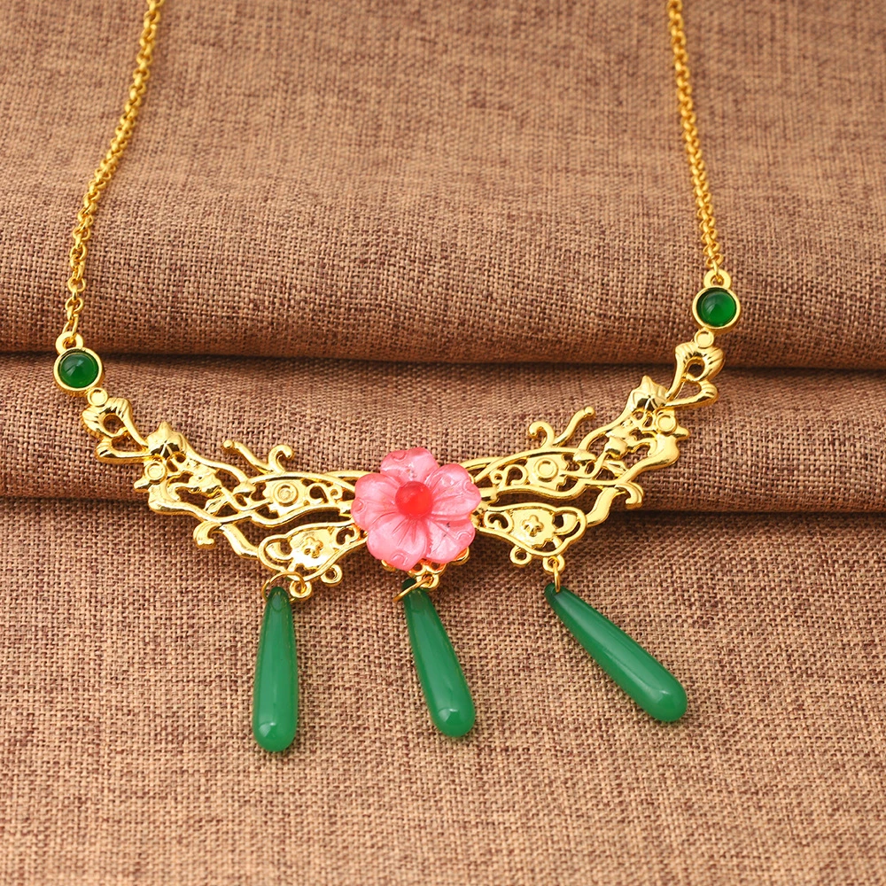 Anime The Apothecary Diaries Maomao Earrings Women Girls Halloween Role play Accessories Maomao Necklace Gifts view 5