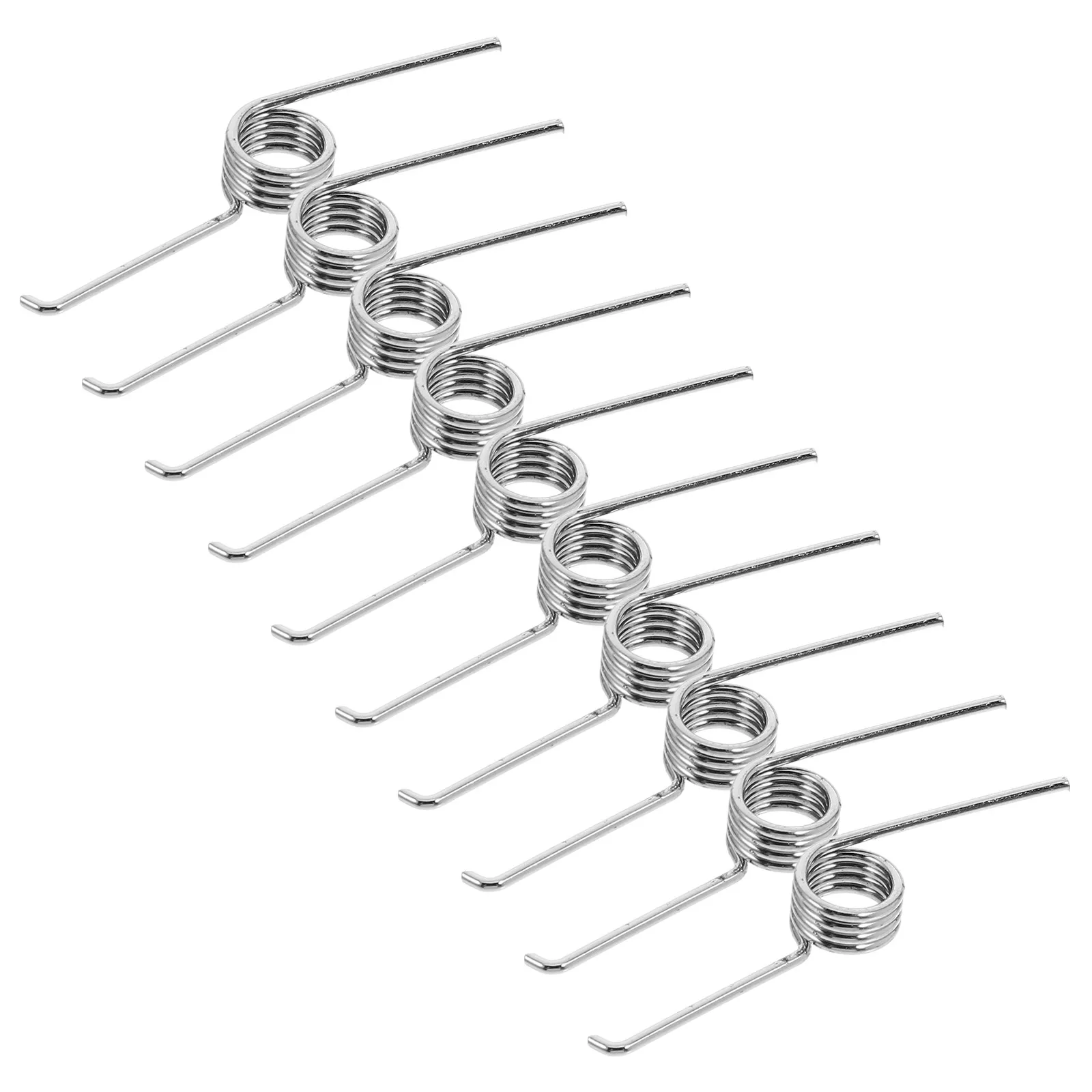 10pcs Trash Can Spring Press Switch Lid Replacement Torsional Springs Maintenance Tools Repair Garbage Bucket Storage Container