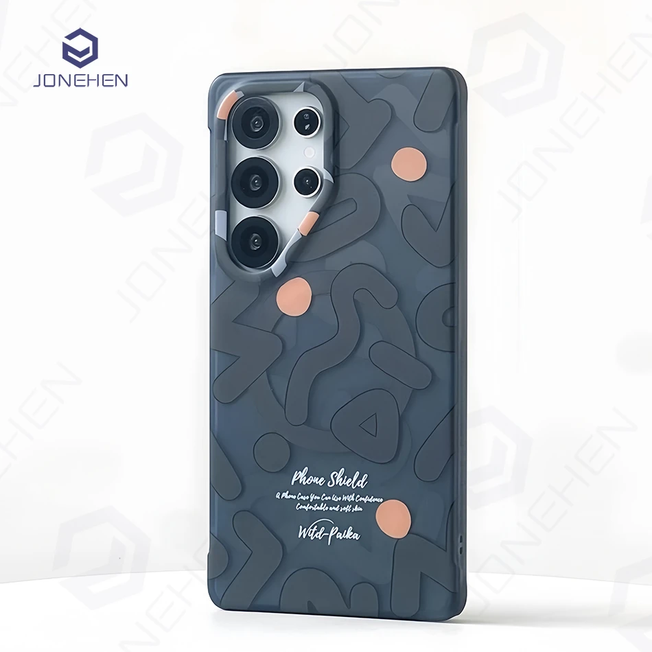 

Geometric Graffiti For Magsafe Magnetic Wireless Charging Case For Samsung Galaxy S25 S24 Ultra S25ultra Shockproof Frame Cover