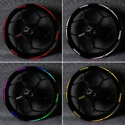2025 New Design Sport Style Motorcycle Hub Stickers Car Motorbike Wheel Waterproof Decals for 17-inch 18-inch 19-inch Wheels
