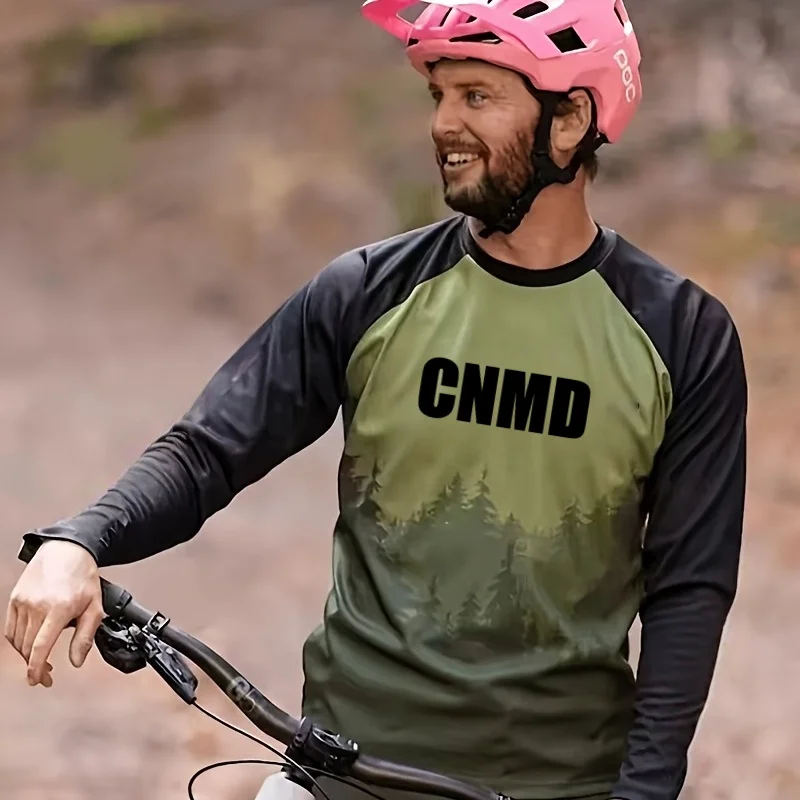

Motorcycle Endurance Sportswear, Mountain Off-road Bike, Men's Off-road Long Sleeved Breathable Quick Drying Shirt
