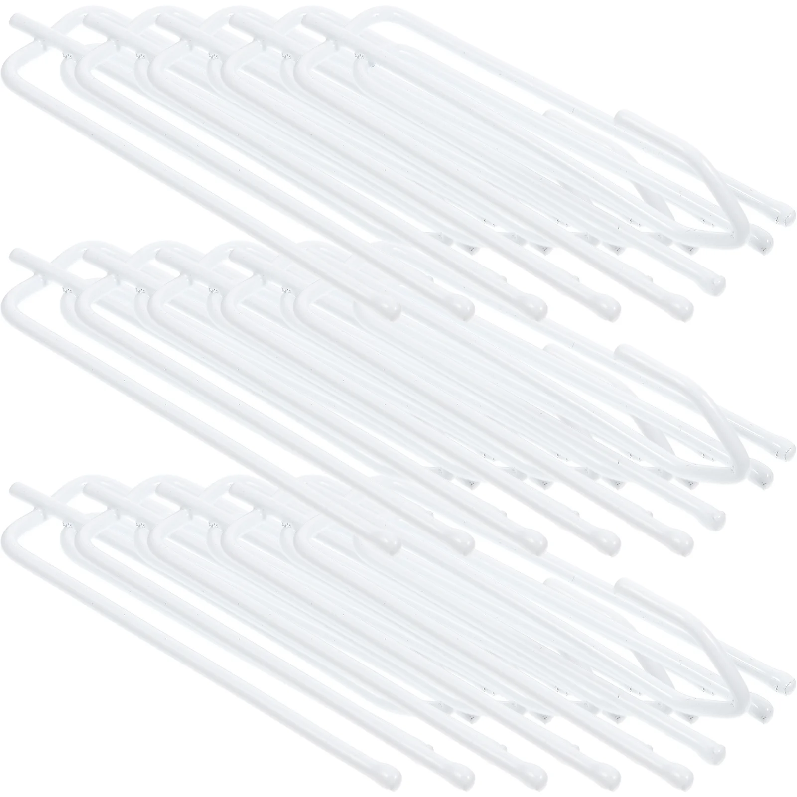30Pcs Rustproof Stainless Steel Curtain Hooks Easy Install Pinch Pleat Clips Home Decor Curtain Hooks Rustproof Pleat Hook