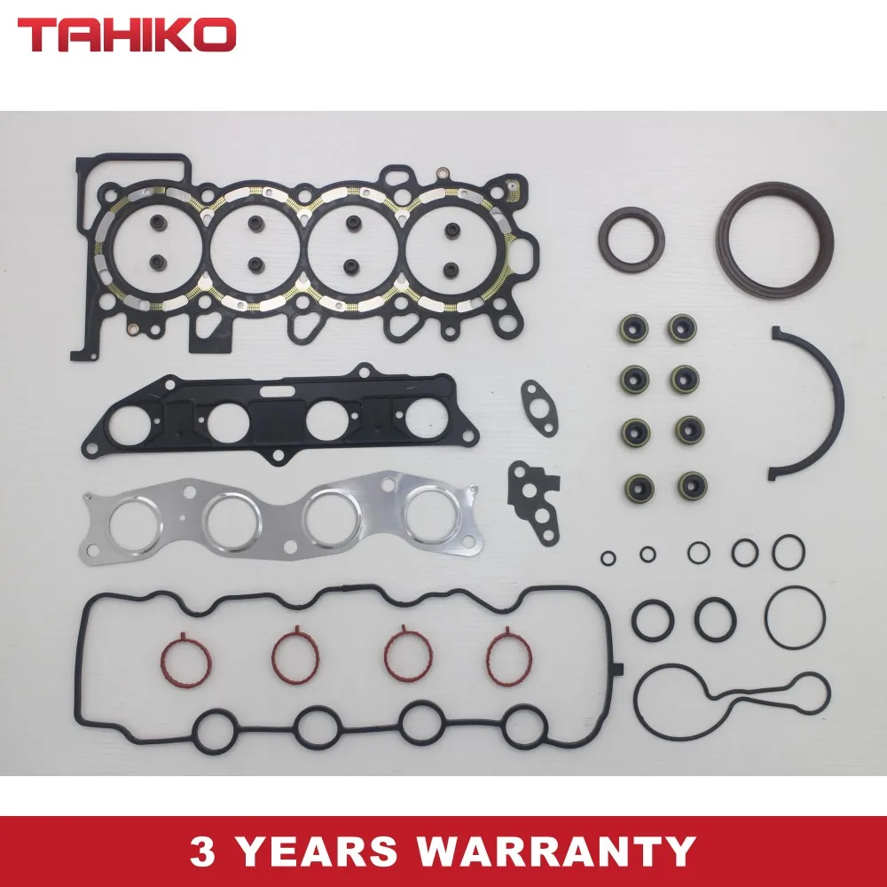 L13A5 L13A1 L12A2 L12A3 L13A Engine Full Head gasket set kit fit for Honda JAZZ II FIT ARIA 1.2L 1.3L 1.4L 2003- 50248200 VRS