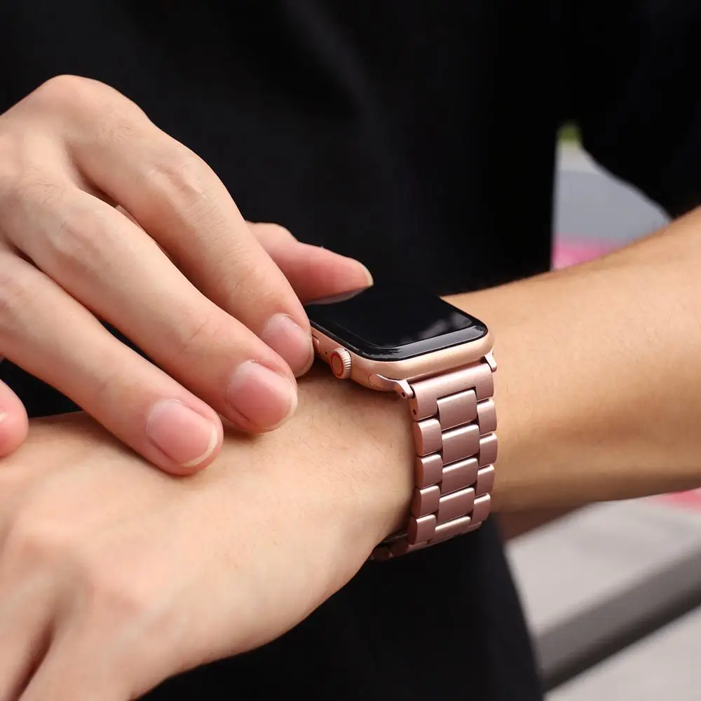 Metallarmband für Apple Watch 49mm 45mm 41mm 46mm 44mm Edelstahl Correa Armband Gürtel Iwatch 42mm Serie 12 11 10 Ultra 3 4 – Detail 21