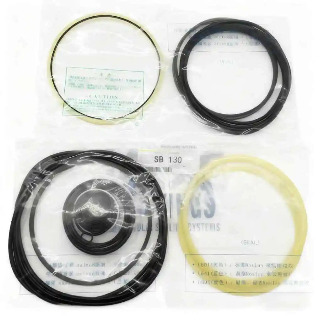 Durable SB130 SB140 SB151 Excavator Hydraulic Breaker Hammer Spare Parts Construction Machinery Oil Seal Kit