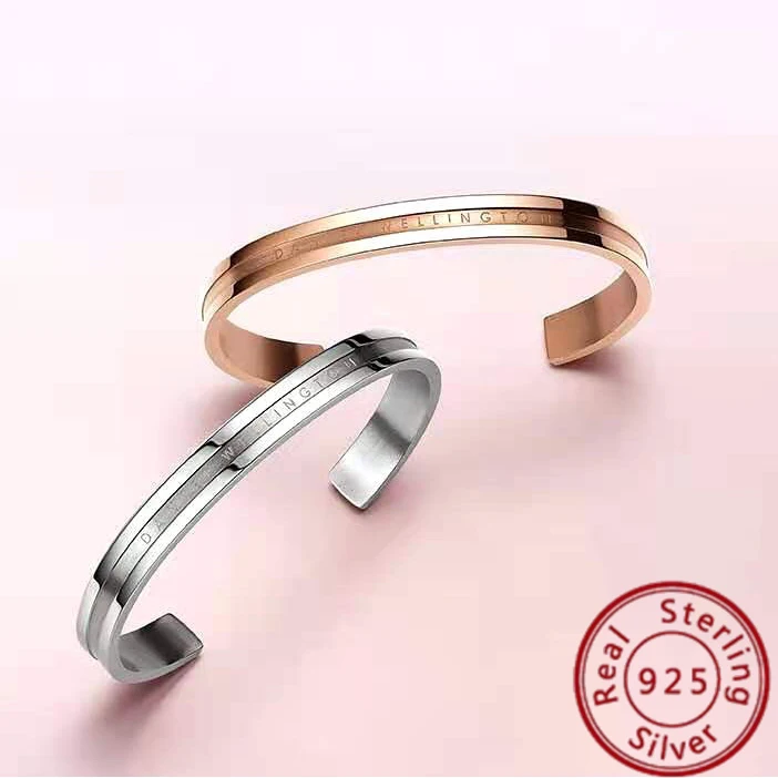 2024 Brand New S925 Sterling Silver DW Bracelet - Exquisite, Stylish, Compact & Affordable for Daily Wear