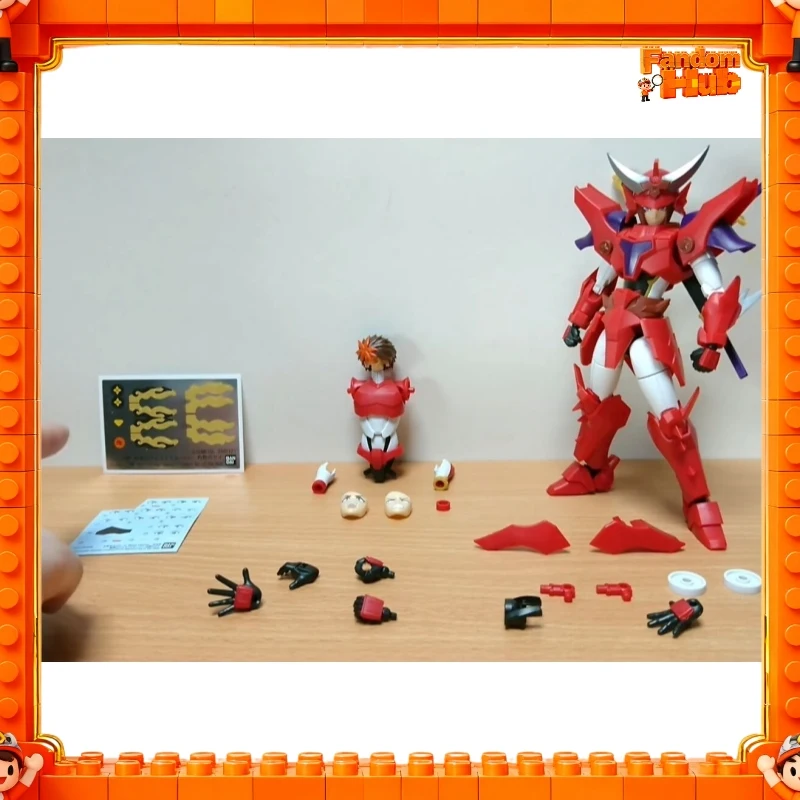 

In Stock Bandai 30mf Samurai Troopers Scorching Gai Model Kit Action Figure Model Toy Fans Gift