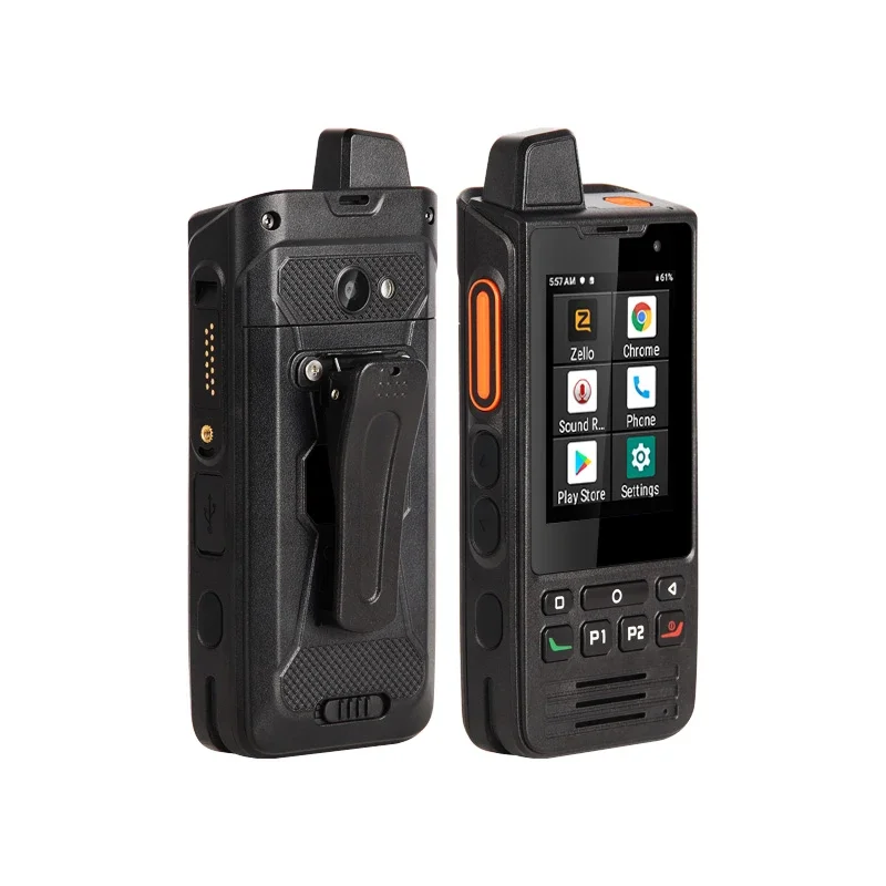 UNIWA F60 IP68 Waterproof 2.8 Inch NFC and SOS Button Android POC Zello Radio 4G SIM Card Walkie Talkie