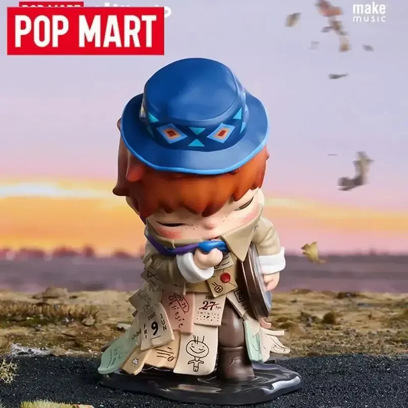 

POP MART Hirono X Stefanie Sun Weather with You Series Blind Box Anime Action Figure Mystery Box Genuine Toy Ornament Decoration
