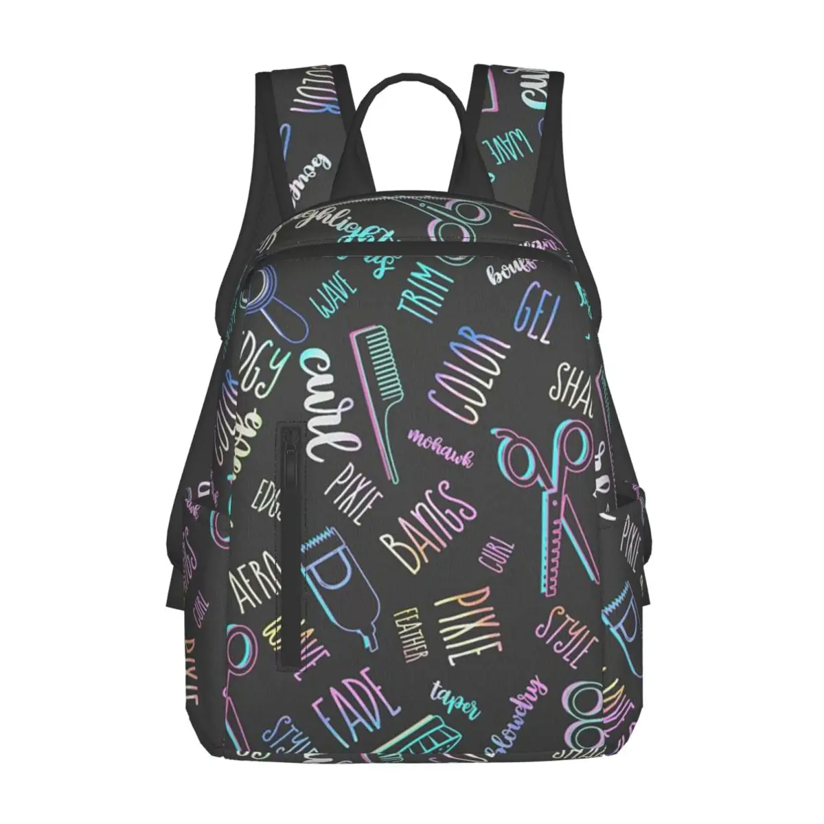 

Рюкзак для парикмахерских инструментов, вместительный, для книг, школьный ранец, сумка через плечо для мужчин и женщин