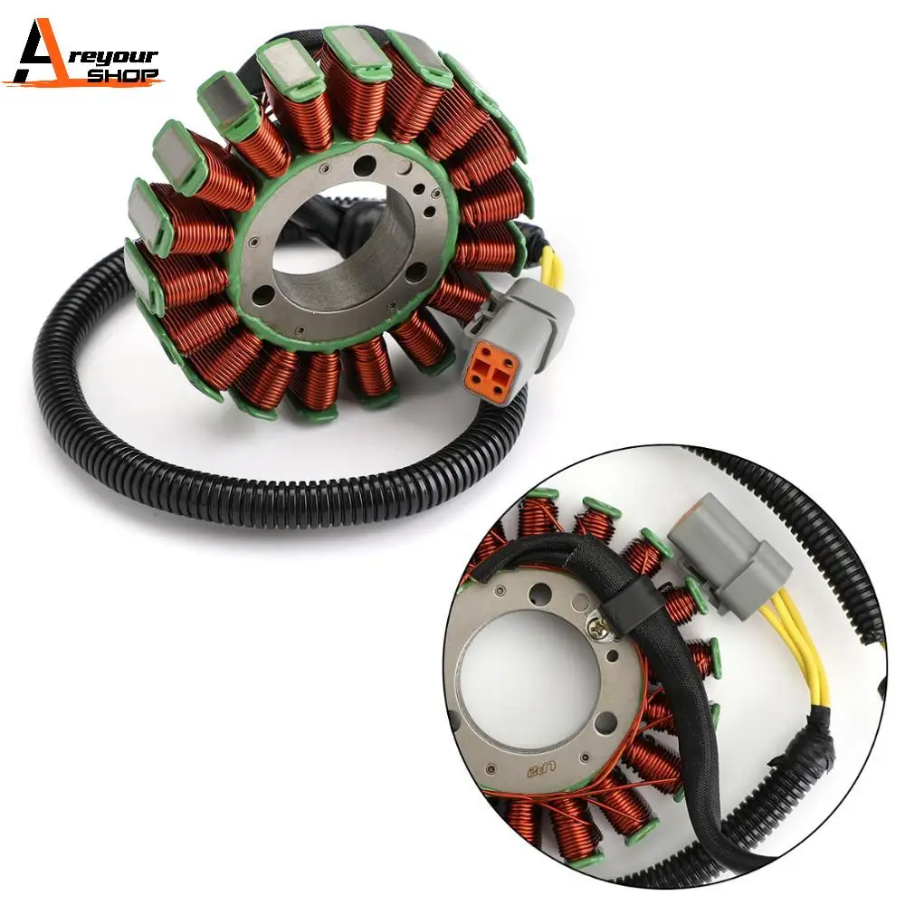 Areyourshop for Ski-Doo Skandic Expedition Legend V800 420684853 420684852 for Lynx Magneto Generator Engine Stator Coil Scooter