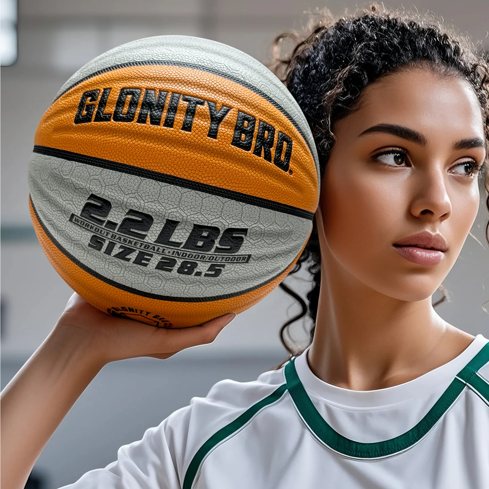 ヘビートレーニングバスケットボール、屋内/屋外用、28.5インチ/29.5インチ、2.2ポンド/3ポンド、滑り止め付き加重バスケットボール、ドリブル、パス、リバウンドスキルの向上に