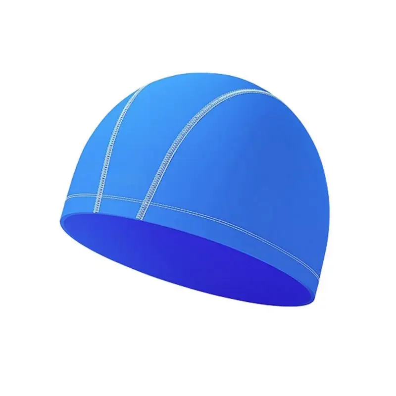 Adult Swimming Caps Professional Large Swim Hat High Elastic Rubber Ear Protection Hat  Swimming Pool Ultrathin Bathing Caps