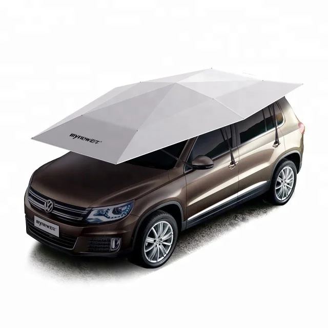 

4.8M full Automatic Car Umbrella Folded Portable Sun-proof Shade Canopy Cover Universal Car cover for car use sunshade