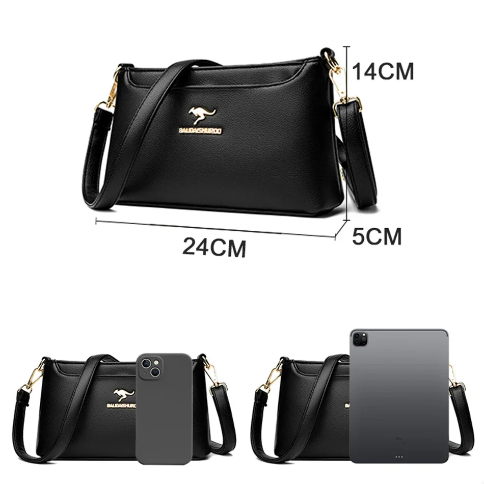 2023 Fashion Classic Shoulder Bags for Women High-quality Soft Leather Ladies Crossbody Bags Luxury Designed Handbags and Purses