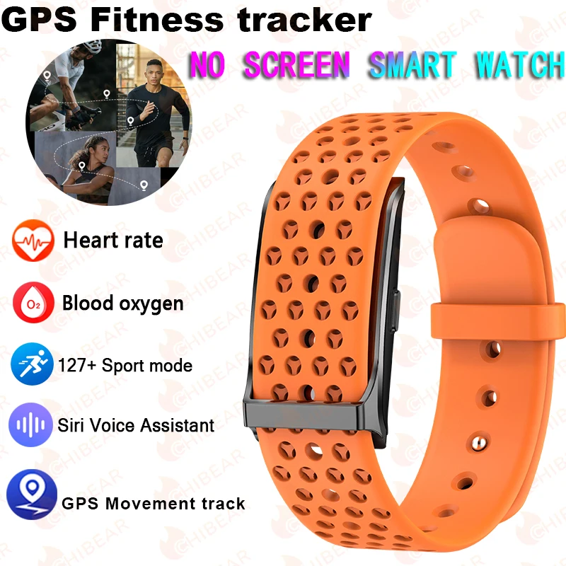 

Смарт-часы без экрана, умные браслеты для здоровья, трекер сердечного ритма для пар, мужские и женские часы, спортивные водонепроницаемые умные часы для XIAOMI