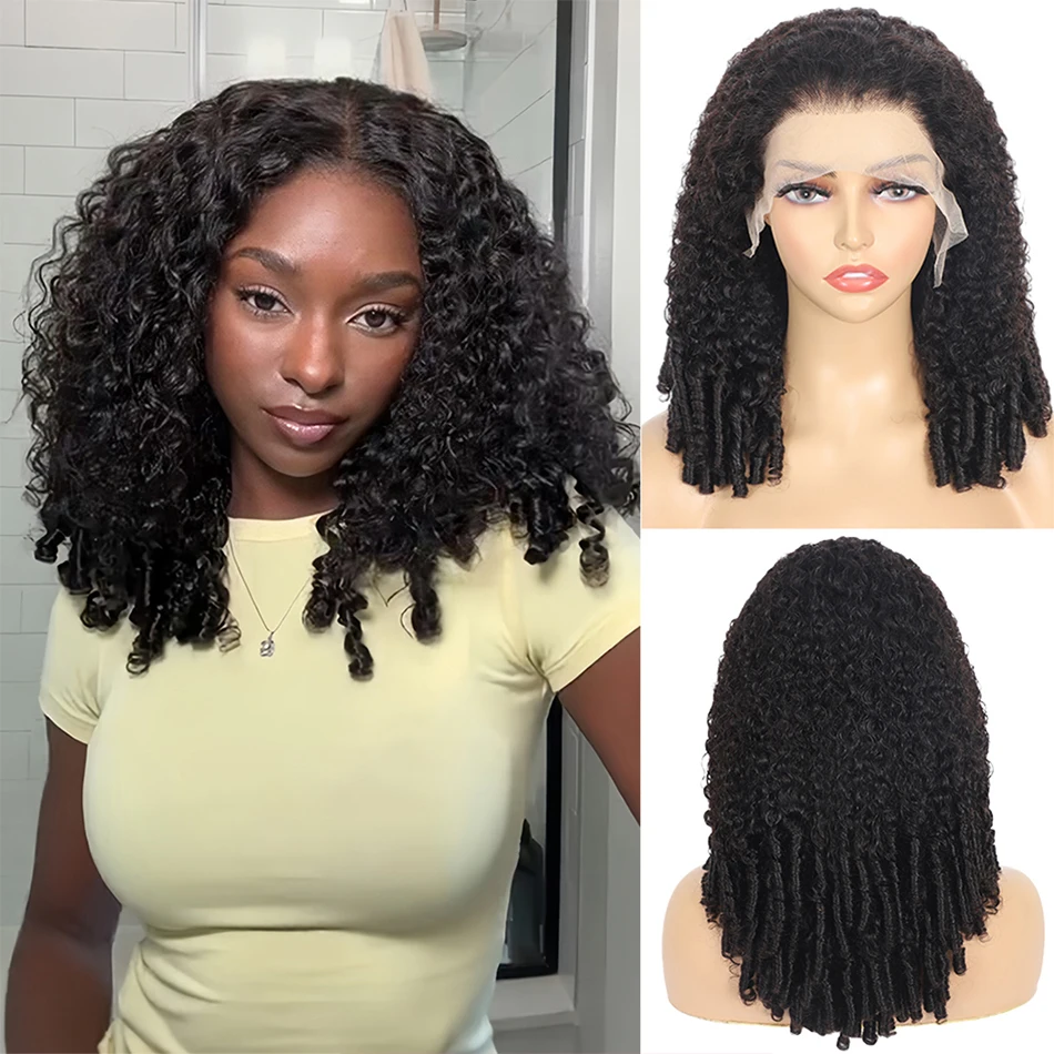 

Парик из натуральных волос 12A Burmese Curly Glueless 5X5 с кружевной застежкой, предварительно выщипанный, плотность 250%, 13x6 HD кружевной фронтальный парик для чернокожих женщин