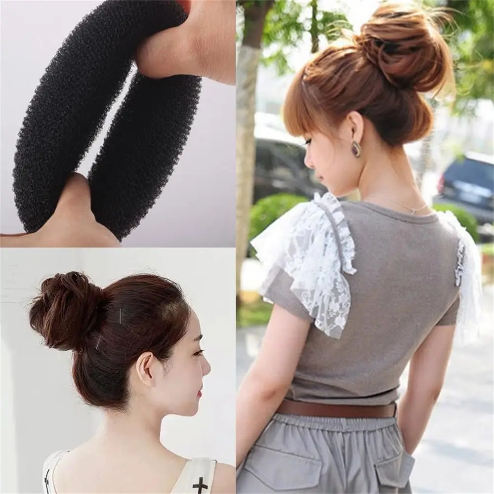 Elegant Girls Beauty Accessories Bun Maker Hair Tools Ring Magic Donut Shaper