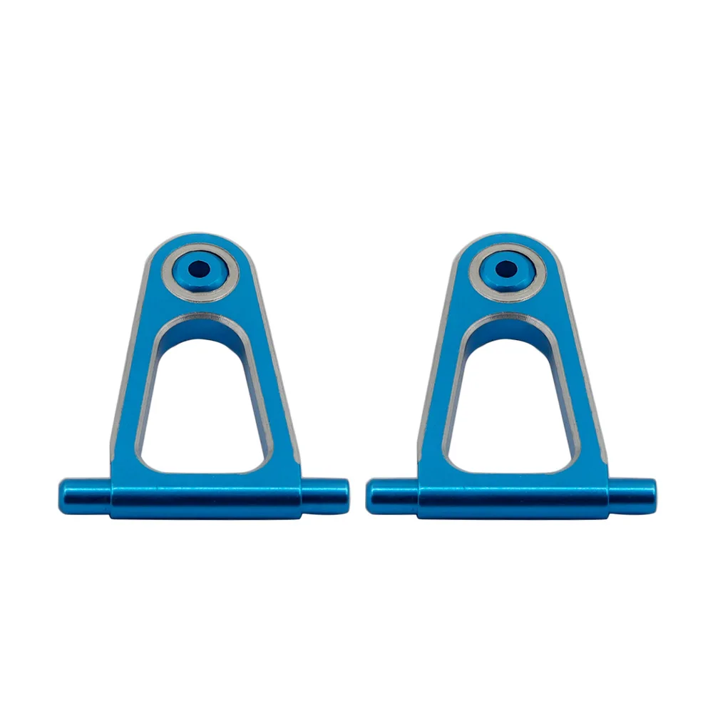 ラジコンカー、メタル、フロント、リア、アップグレード部品、アクセサリー、tt01、TT-01、1/10用のアッパーおよび下部サスペンションアームセット