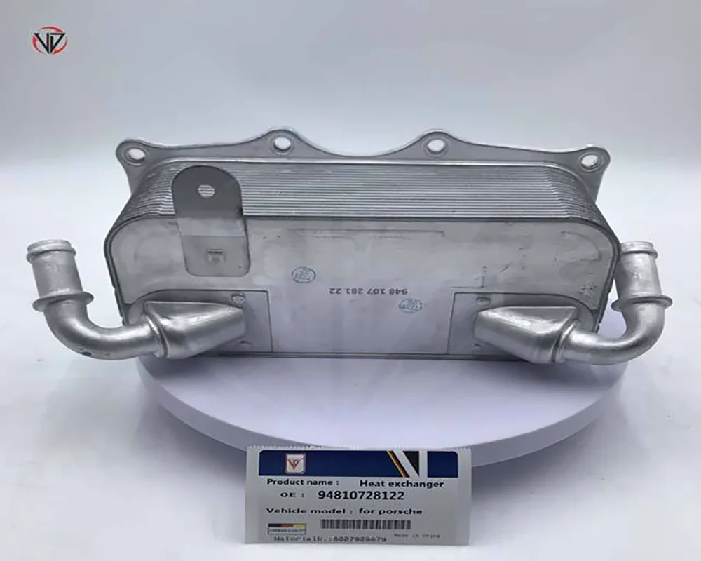 

OE 94810728122 94810728121 Oil cooler for porsche Paramera 3.6 4.8