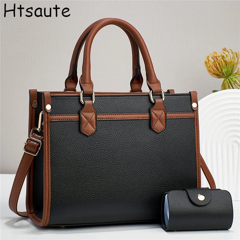 

Women Bags Large Capacity Handbag&card holder Tote Daily Commute Women Shoulder Bag Print Bright Face Handbags Shopping
