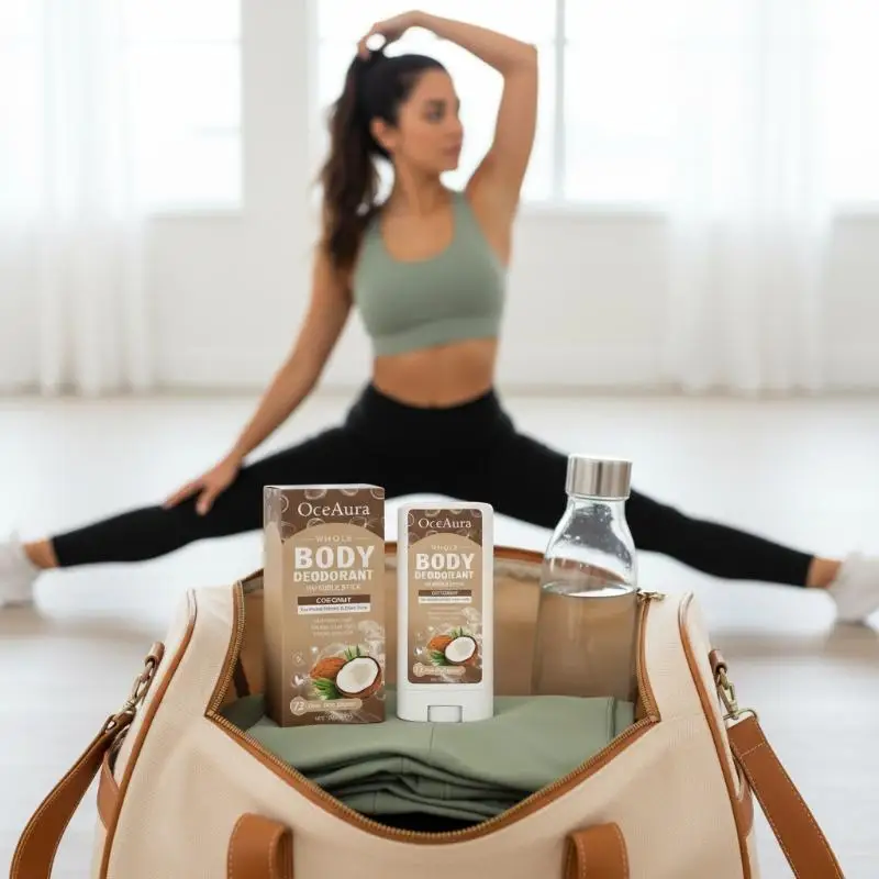 

Gentle Coconut Scent Deodorant Stick For Underarm Odor Removal Long Lasting Freshness For Sports And Office Use