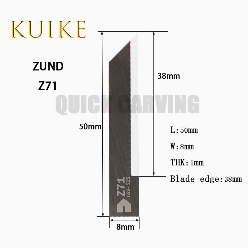 10PCS ZUND Carbide Tungsten Vibrating Cutter Blade Engraving Cutter ZUND Z46 Z60 Z61 Z62 Z63 Z66 Z68 Z69 Z71 Z101 Z201 Z202