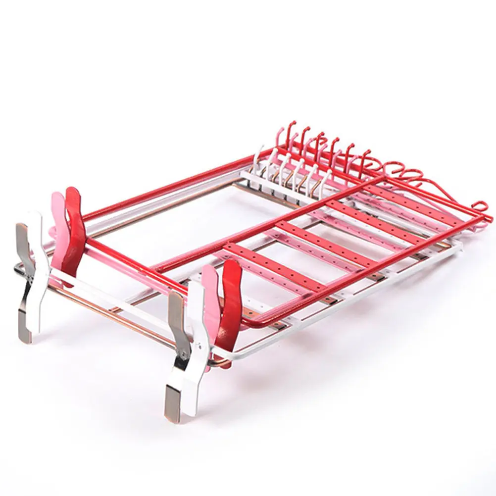 

Modern Jewelry Organizer Stand White Metal Rack for Earrings Bracelets Necklaces Display Storage Dresser Counter Decor